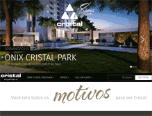 Tablet Screenshot of cristalengenharia.com.br